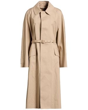 Carven Overcoat & Trench Coat Cotton - Natural