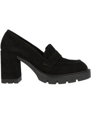 Albano Loafers Leather - Black