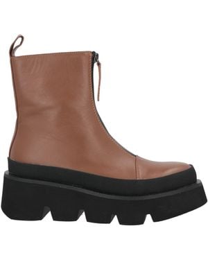 Emanuélle Vee Ankle Boots Leather - Brown