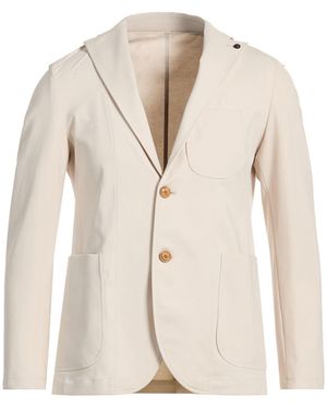Barbati Blazer Cotton, Polyamide, Elastane - Natural