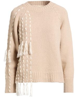 EU·FO·NÌ·A Jumper Wool, Cashmere - Natural
