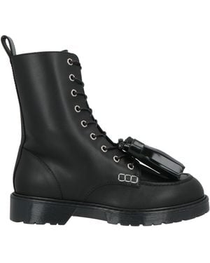 JW Anderson Ankle Boots Leather - Black
