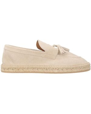Lardini Espadrilles Leather - Natural