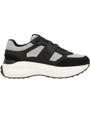 Tod's Sneakers Leather, Textile Fibers - Black