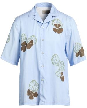 Officine Generale Shirt Lyocell - Blue