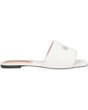 Moschino Sandals Leather - White