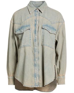 Dondup Denim Shirt Cotton - Gray