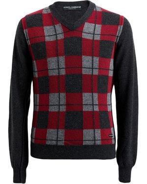 Dolce & Gabbana Sweater Virgin Wool - Multicolor