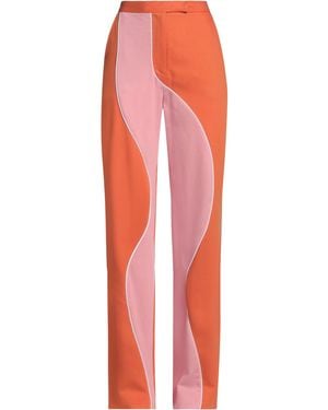 Ahluwalia Pants Lyocell, Cotton, Elastane - Red