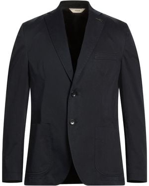Paoloni Midnight Blazer Cotton, Elastane - Black