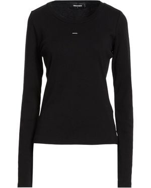 DSquared² T-Shirt Cotton - Black