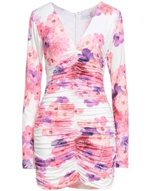 Gaelle Paris Mini Dress Polyester, Elastane - Pink
