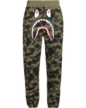 A Bathing Ape Military Trousers Cotton - Multicolour