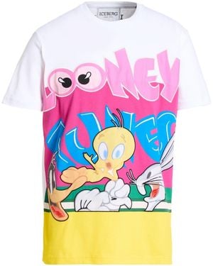 Iceberg T-Shirt Cotton, Polyester - Grey