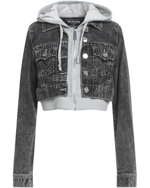 TRUE RELIGION Denim Outerwear - Grey