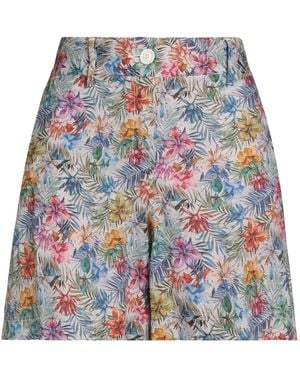 T-jacket By Tonello Light Shorts & Bermuda Shorts Linen - Gray