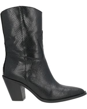 J.A.P. JOSE ANTONIO PEREIRA Ankle Boots Leather - Black