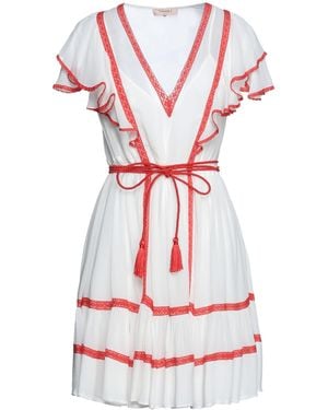 Twinset Mini Dress - White