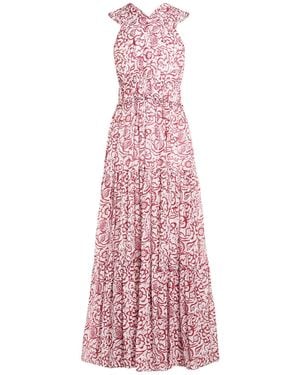 SKILLS & GENES Vestido Largo - Rosa