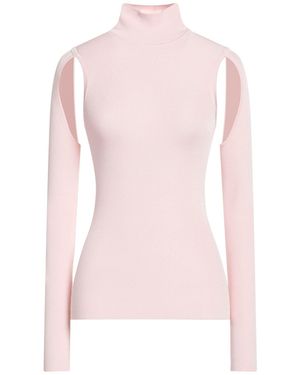 Helmut Lang Col Roulé - Rose
