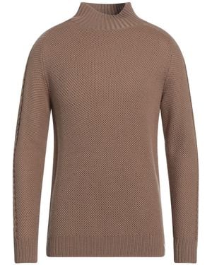 Brooksfield Turtleneck - Brown