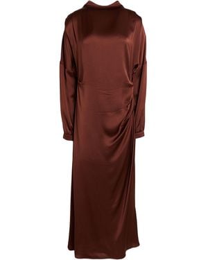 Ottod'Ame Maxi Dress Viscose - Brown