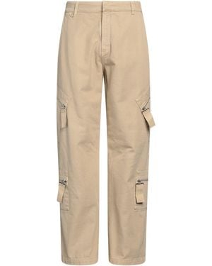 Jacquemus Trousers Cotton - Natural