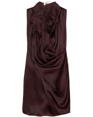 KHAITE Top Silk - Purple
