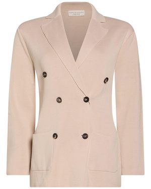 FILIPPO DE LAURENTIIS Blush Blazer Cotton - Natural