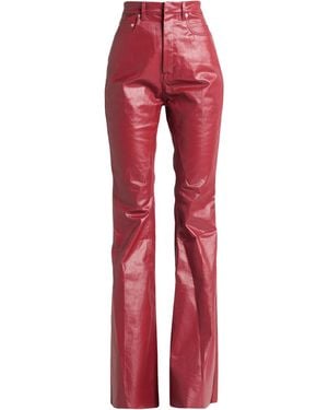 Rick Owens Pantalone - Rosso