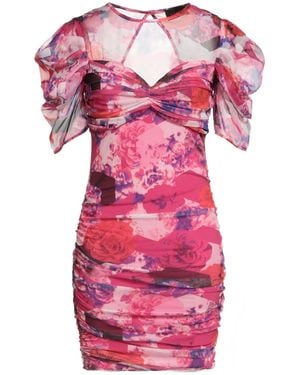 Gaelle Paris Mini Dress Polyester - Pink