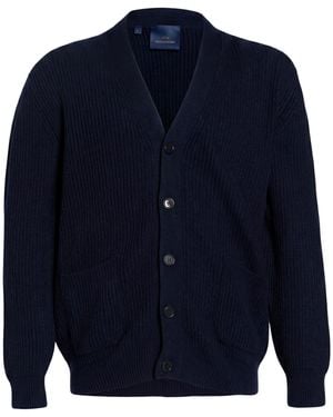 Paul & Shark Cardigan Wool, Nylon - Blue