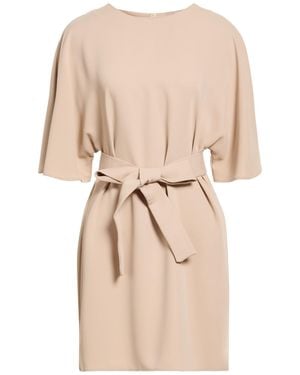 P.A.R.O.S.H. Mini Dress Polyester - Natural