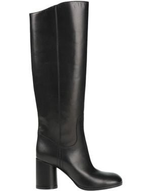 Casadei Boot Leather - Black