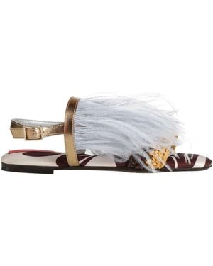 La DoubleJ Sandals - White