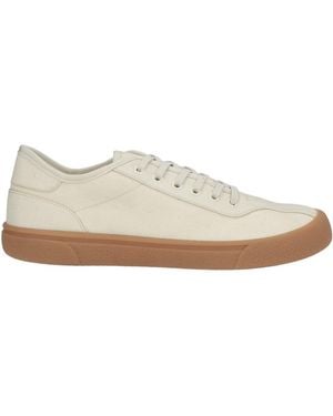 The Row Ivory Sneakers Textile Fibers - White