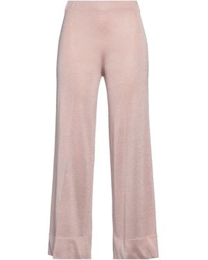 Circus Hotel Pants Viscose, Polyester, Polyamide - Pink
