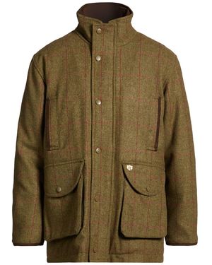 Alan Paine Military Coat Wool - Green