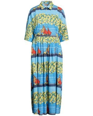ALESSANDRO ENRIQUEZ Maxi Dress - Blue