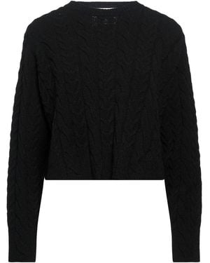 Nude Sweater Acrylic, Wool, Polyester - Black