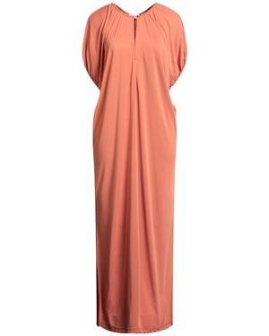 MA PETITE CAPSULE Maxi Dress Modal, Polyester - Orange