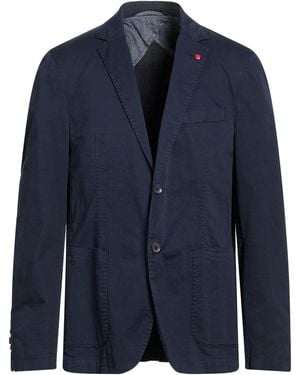 BRAND WAY OF LIFE Blazer Cotton, Elastane - Blue