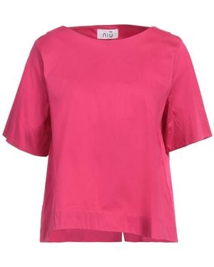 Niu Fuchsia Top Cotton, Polyamide, Elastane - Pink
