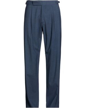 Paul Smith Pants Wool, Elastane - Blue