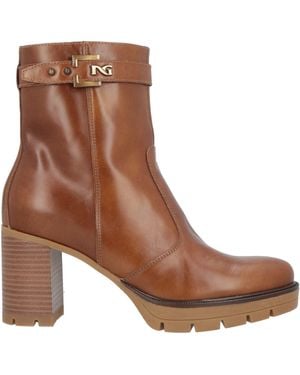 Nero Giardini Ankle Boots Leather - Brown