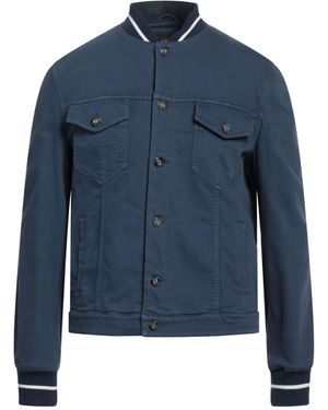 Testoni Jeansjacke/-mantel - Blau