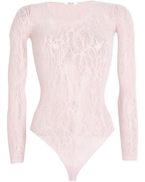 Wolford Bodysuit Polyamide, Elastane - Pink