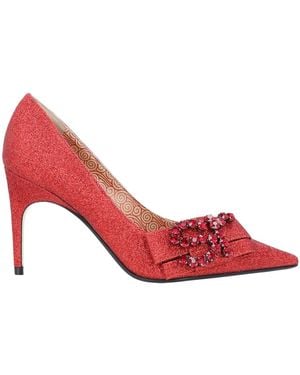 Sergio Rossi Court Shoes Textile Fibres - Pink