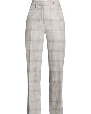 EUGHENES Pants Wool, Cashmere, Elastane - Gray