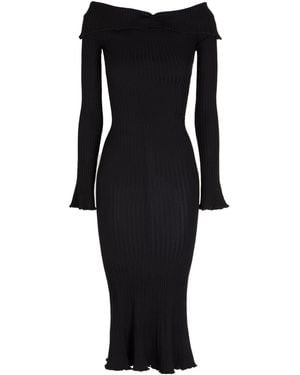 8 by YOOX Midi Dress - Black